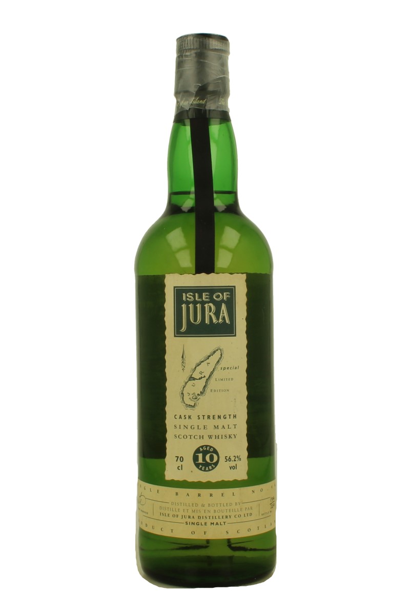 Isle Of Jura Scotch Whisky 10 Year Old 70CL 56.2% OB- Cask