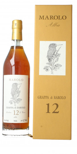 Italian Grappa  Marolo di Barolo 12 year old 70cl 50%