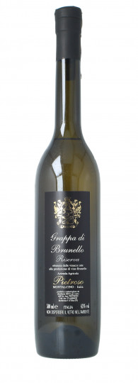 Italian Grappa  Pietroso di Brunello 50cl 43%