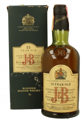 J & B 15 Year Old / Reserve Blended Scotch Whisky