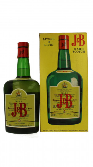J&B BLEND   Scotch  Whisky Bot 60/70's 200cl 43% Justerini & Brooks