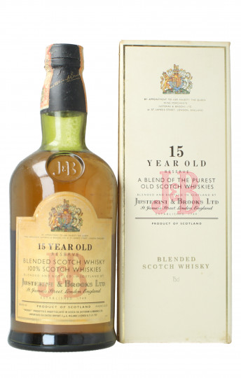 J&B  Blended  Scotch Whisky 15 year old - Bot. in The 80's 75cl 43%
