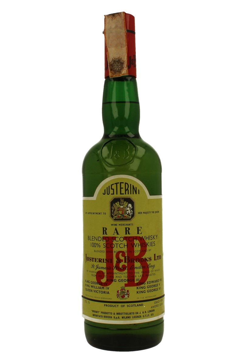 J&B Rare Bot 60/70's 75cl 43% Justerini & Brooks - Blended