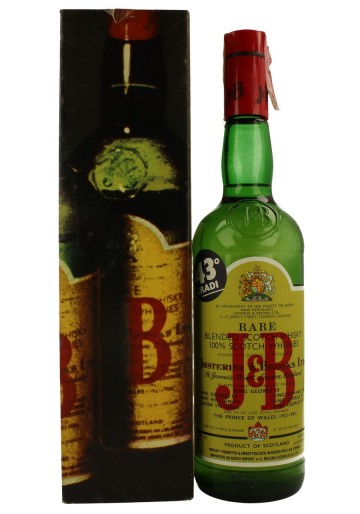 J&B Rare Bot.70s 75cl 43% Justerini & Brooks - Blended