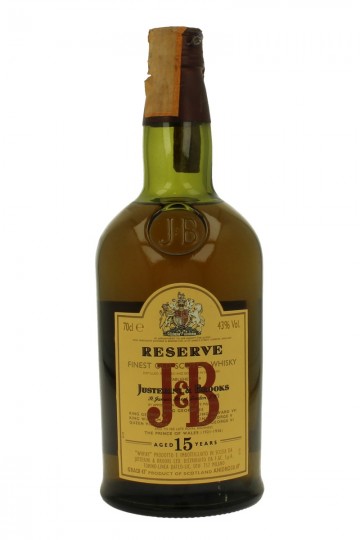 J&B Reserve 15yo Bot.80's 75cl 43% Justerini & Brooks - Blended