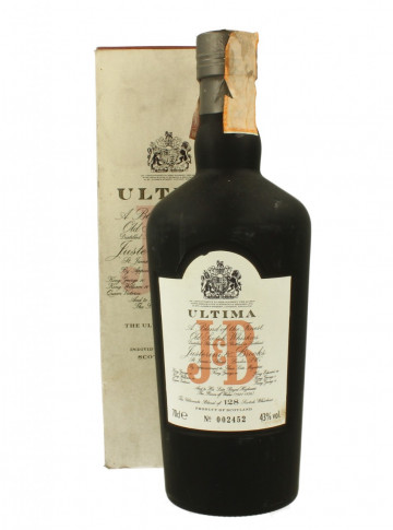 J&B ULTIMA 15yo Bot.90's 70cl 43% Justin & Brooks - Blended