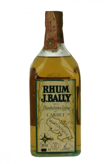 J. BALLY RHUM VIEUX AGRICOLE Bot in The 80's 75cl 50% OB