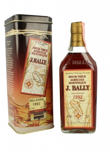 J. BALLY RHUM VIEUX AGRICOLE OB 1993 70CL 45%
