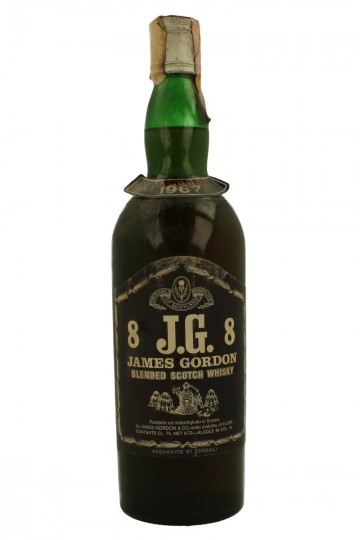 J&G JAMES GORDON 8yo 1967 75cl 40% james Gordon