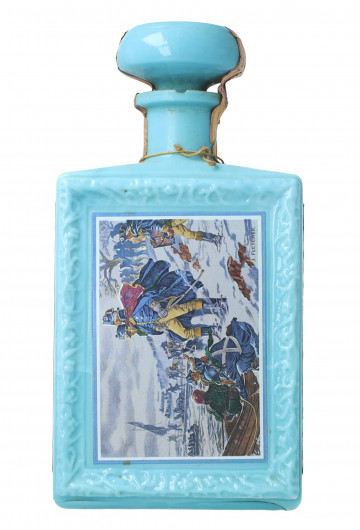 J.W. Dant Kentucky Straight Bourbon Whiskey 8 year old - Bot.60's or early 70's 4/5 Quart 86 US-Proof Ceramic decanter -Probably leaking during Shipmnet !!!!