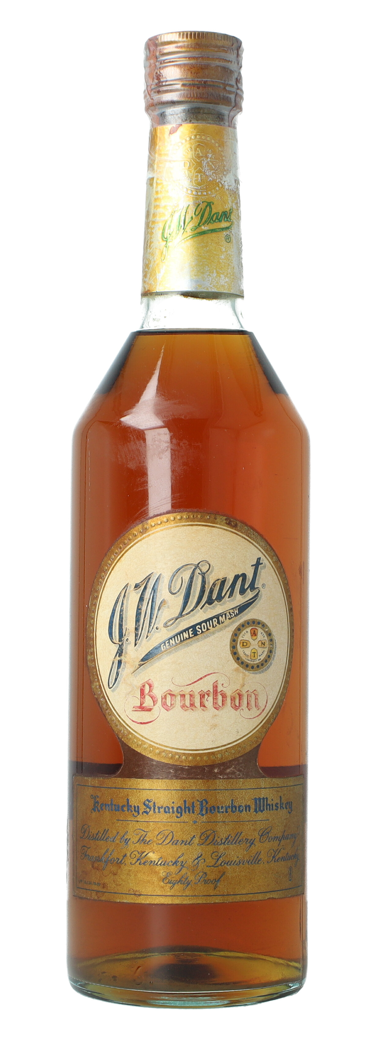 J.W. Dant Kentucky Straight Bourbon Whiskey - Bot. in The 70's