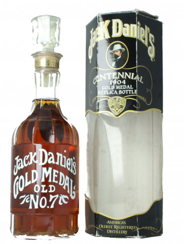 JACK DANIEL'S 150cl 45% CENTENNIAL 1904 GOLD MEDAL REPLICA Bottle box not good condition