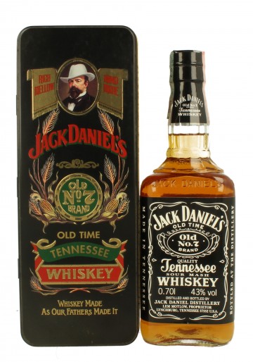 JACK DANIEL'S BALCK LABEL  OLD BOTTLE 70 CL 43 %