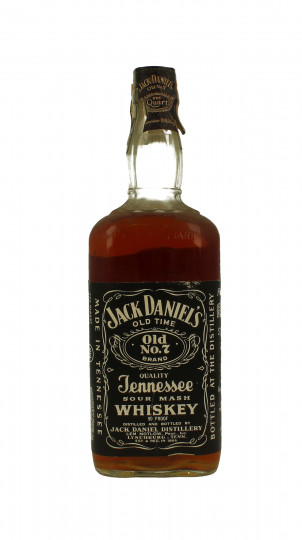 JACK DANIEL'S black Label bottom code 74 Imperial Quart 90 US Proof