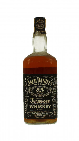 JACK DANIEL'S black Label bottom code 75 Imperial Quart 90 US Proof