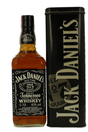 JACK DANIEL'S Bot.Late 90's early 2000 70cl 40% Tin Box