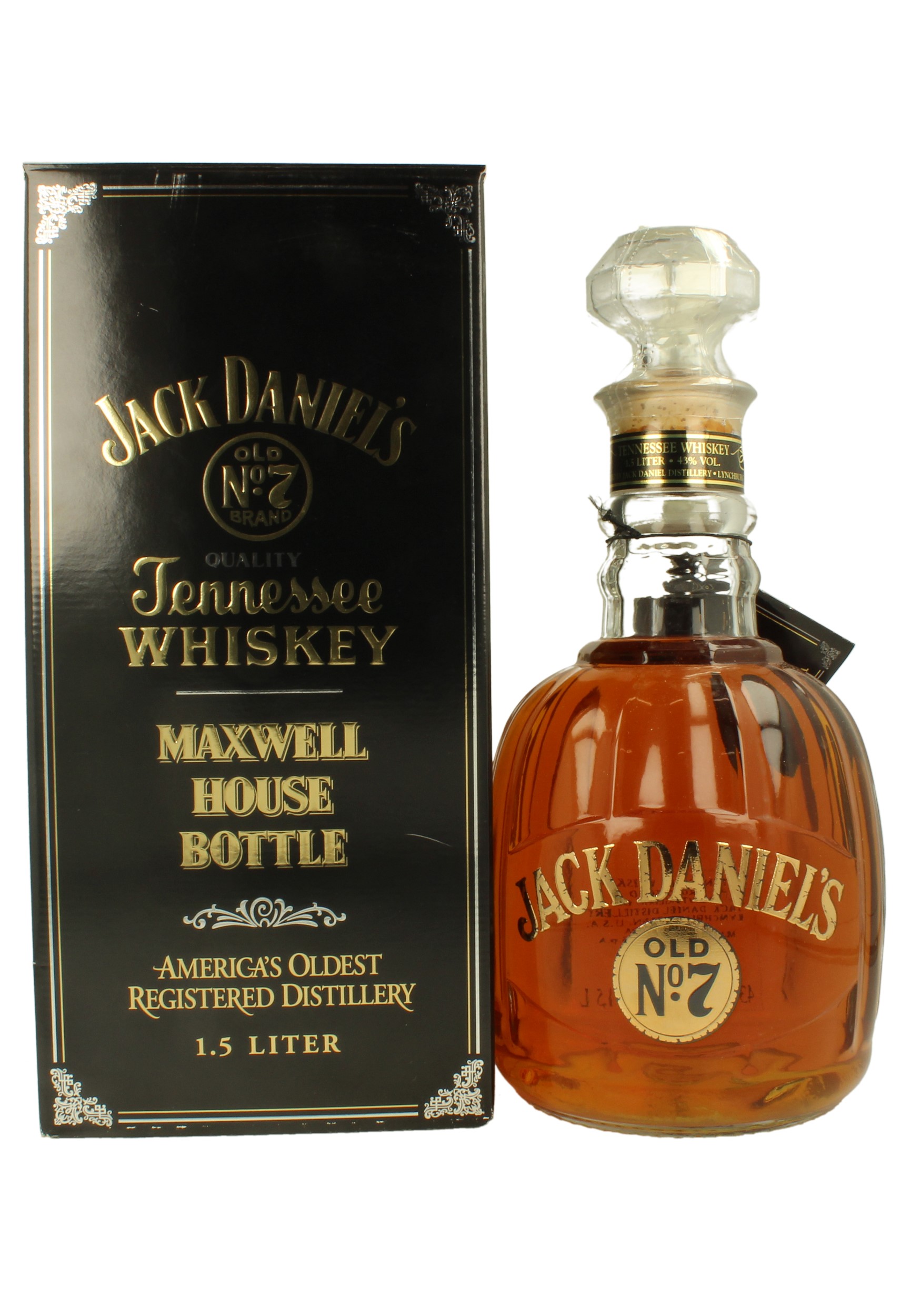 JACK DANIEL'S No.7 150cl 43 Maxwell House Bottle Products Whisky