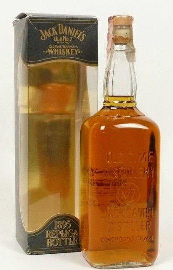 JACK DANIEL'S OLD NO. 7 100 CL 43% 1895 REPLICA BOTTLE