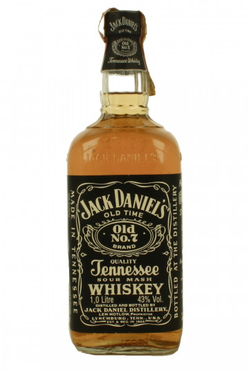 JACK DANIEL'S OLD No. 7 Bot 80's-90's 100cl 43%