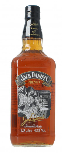 JACK DANIEL'S  Tennessee Whiskey 100cl 43% OB-Scenes from Lynchburg N.10