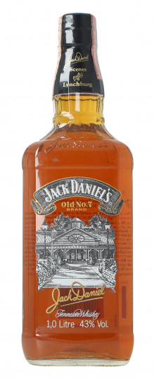 JACK DANIEL'S  Tennessee Whiskey 100cl 43% OB-Scenes from Lynchburg N.7