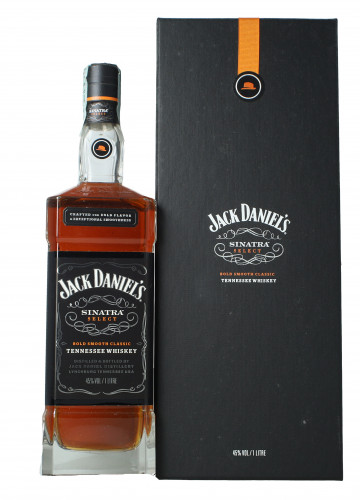 JACK DANIEL'S  Tennessee Whiskey 100cl 45% OB-Sinatra Select dirty box
