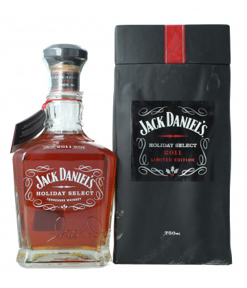 JACK DANIEL'S  Tennessee Whiskey 2011 edition 75cl 50% OB-Holiday select box broken