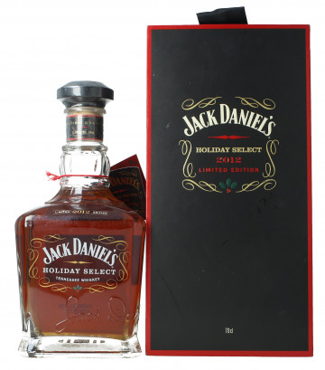 JACK DANIEL'S  Tennessee Whiskey 2012 edition 75cl 45.2% OB-Holiday select with box