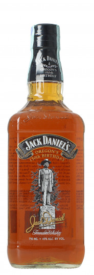 JACK DANIEL'S  Tennessee Whiskey 75cl 43% OB-Oregon 150th Birthday very rare