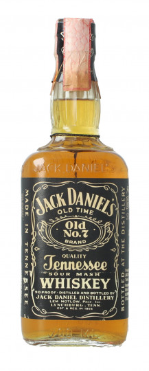 JACK DANIEL'S  Tennessee Whiskey Black Label 1984 bottled 70cl 45% Ob- With Gift