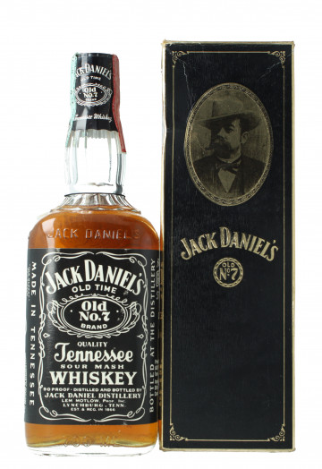 JACK DANIEL'S  Tennessee Whiskey Black Label Bot.80/90's 70cl 45%