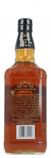 JACK DANIEL'S  Tennessee Whiskey Decanter 1 litre 43% OB- Scenes from Lynchburg n.11