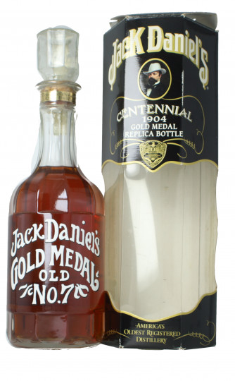 JACK DANIEL'S  Tennessee Whiskey Decanter 1904 Gold Medal Replica 150cl 45% OB-