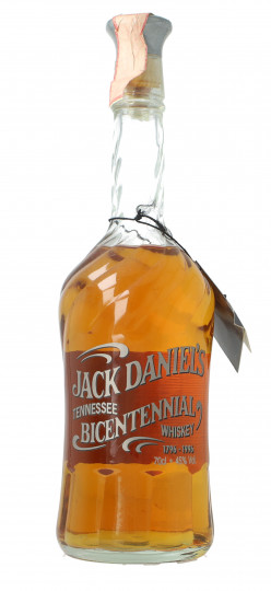 JACK DANIEL'S  Tennessee Whiskey Decanter Bicentennial 70cl 45% OB- 1796-1996