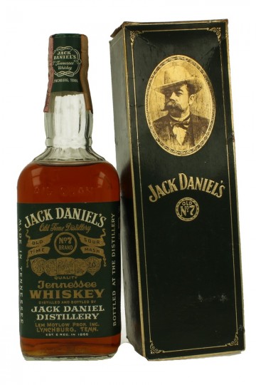 JACK DANIEL'S Tennessee Whiskey Probably 1974 bot 60/70's 75cl 45% Green Label
