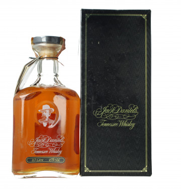 JACK DANIEL'S  Tennessee Whiskey Single Barrel early 2000's 1 litre 45% OB-175th anniversary