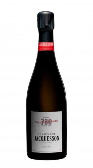 JACQUESSON CUVEE 736 Champagne 75cl 12.5% Dégorgement Tardif- Extra Brut