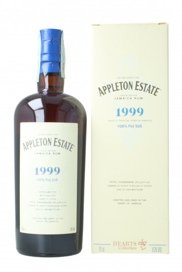 JAMAICA RUM Appleton Estate Special 21 year old 1999 2020 70cl 63% Heart collection