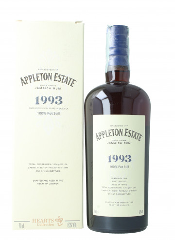 JAMAICA RUM Appleton Estate Special 29 year old 1993 2022 70cl 63% Heart collection