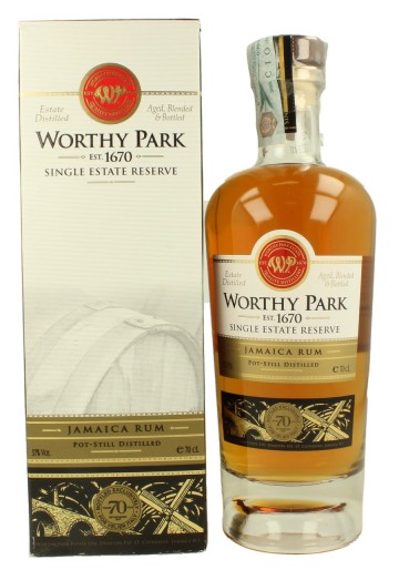 JAMAICA WORTHY PARK 70cl 57% 70 ° Anniversary