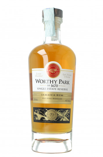 JAMAICA WORTHY PARK Rum 70cl 57% Velier 70 ° Anniversary