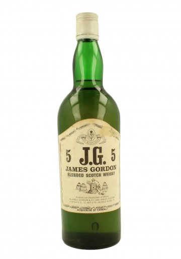 JAMES GORDON Blended 5yo PROBABLY 1971 Bot.70's 75cl 40%