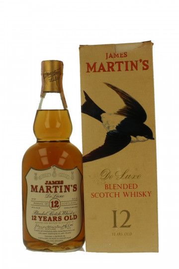 JAMES MARTIN'S De luxe Blended Scotch Whisky 12 Years Old - Bot.70-80's 75cl 43% JAMES MACARTHUR'S