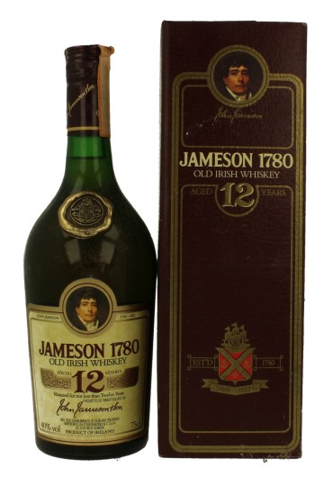 JAMESON 1780 12 years old 75cl 40%