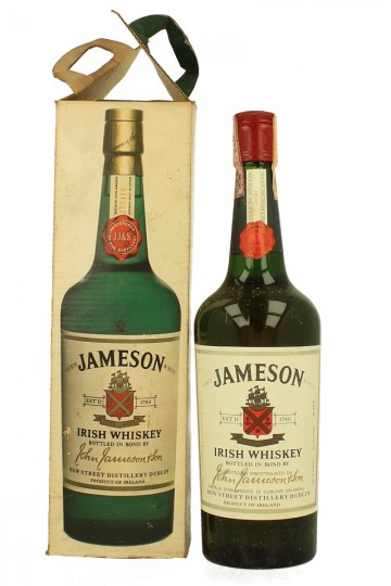 JAMESON IRISH WHISKEY bot 60/70's 75cl 43%