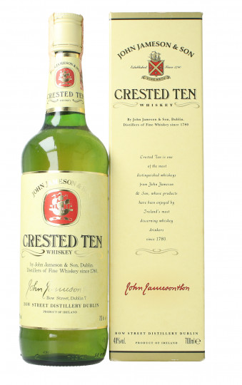 Jameson  Irish  Whiskey Crested Ten 1990 circa 70cl 40% OB-