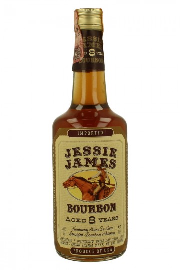 jessie James Kentucky Bourbon Whiskey 8yo bot.1990's 70cl 40% Bourbon Whiskey