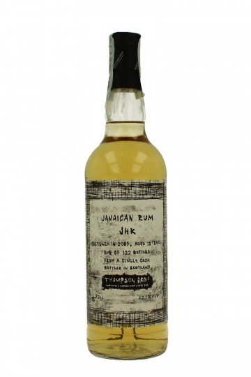 JHK HAMPDEN JAMAICAN RUM 2009 70cl 62.1% - thompson bros