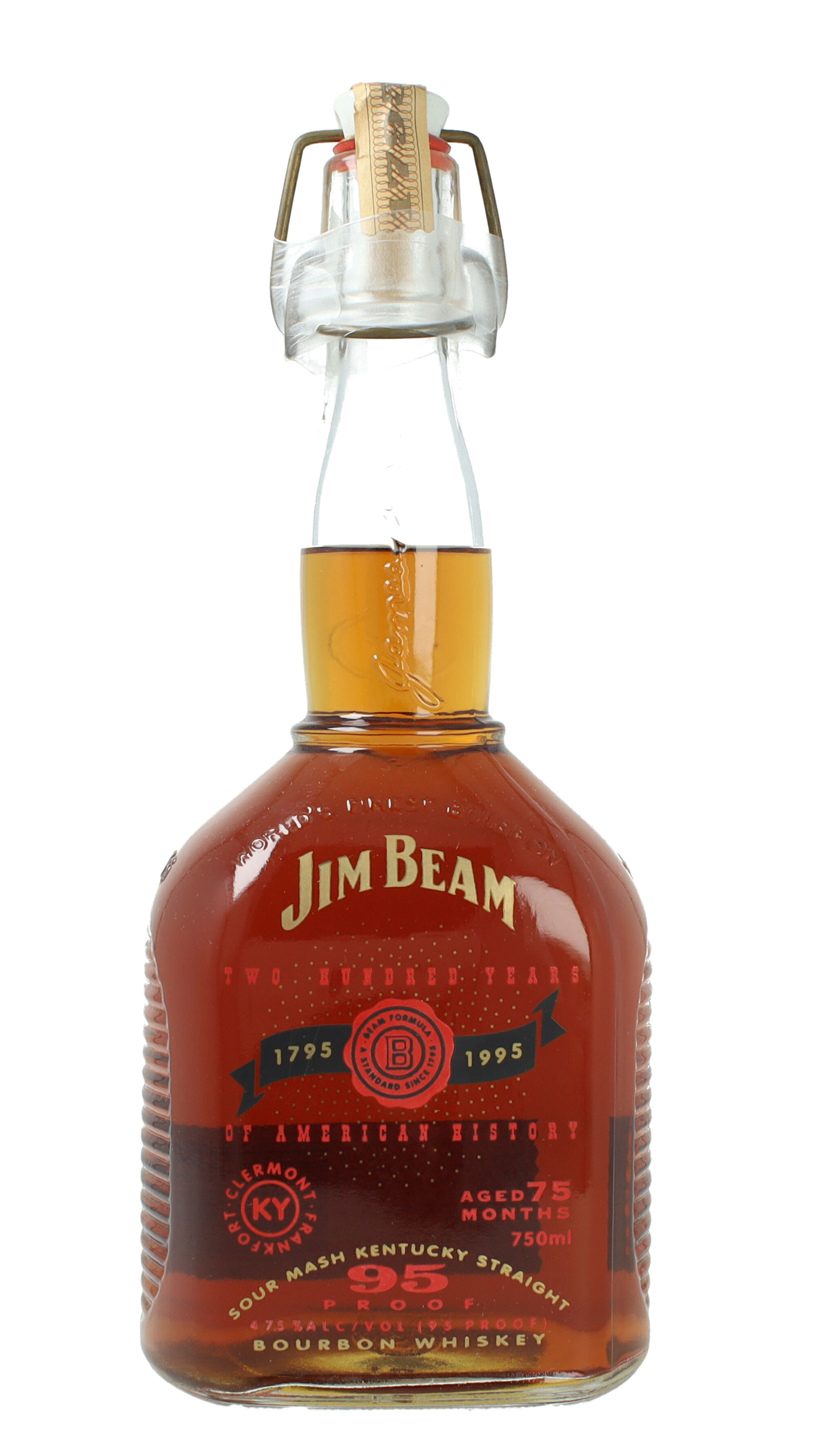 Jim Beam Kentucky Straight Bourbon Whiskey 75cl 95 US Proof