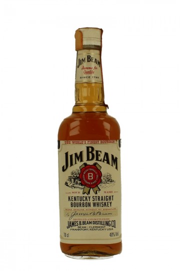 Jim Beam Straight Bourbon Whiskey 70cl 40%